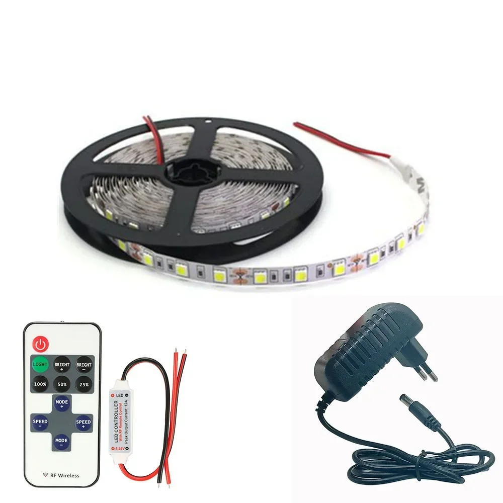 

DC12V 5M SMD 5050 RGB white Red Blue Green RGB Pink Waterproof 300 LED FlexibleTape Strip Light kit