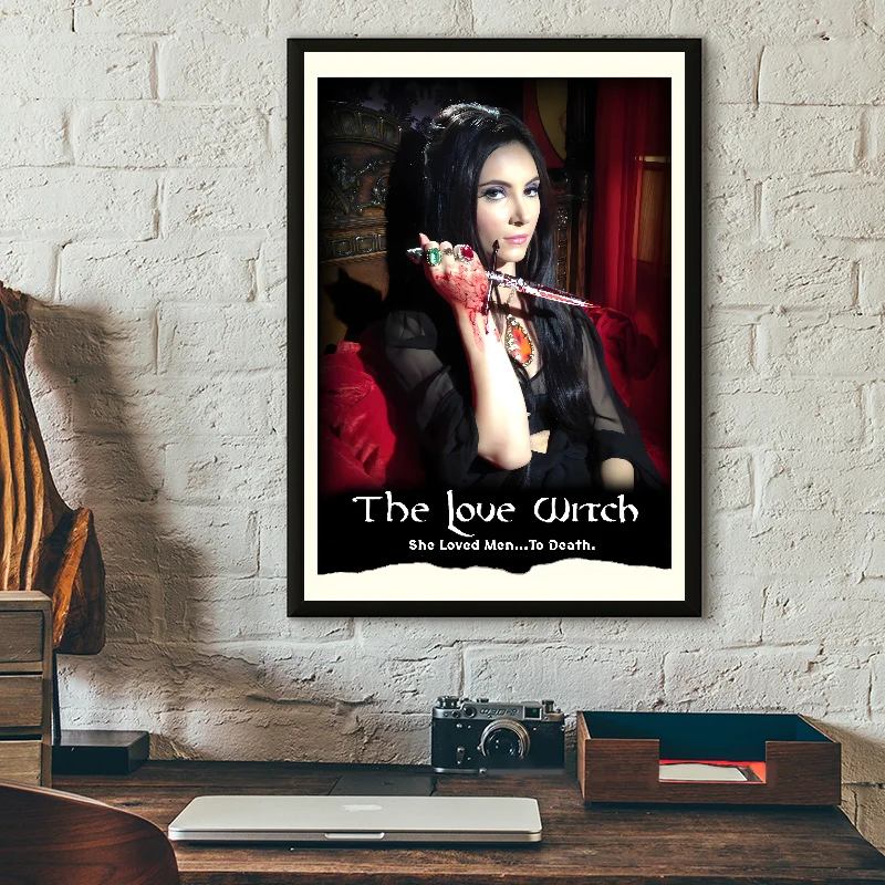 فيلم رعب الحب الساحرة آنا بيلر المشارك ذاتية اللصق الفن ورقة مقاومة للماء ملصق مقهى بار غرفة جدار ديكور