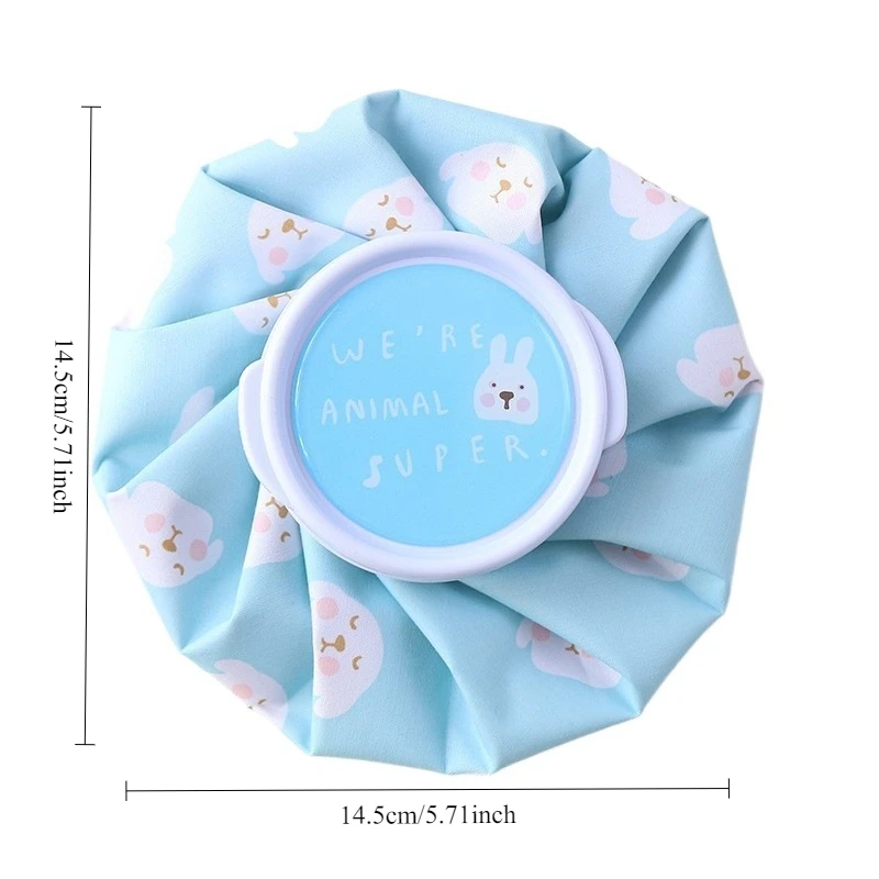 القماش حزمة الثلج المنزلية للطي حزمة الثلج الكرتون سماكة مانعة للتسرب كيس الماء الساخن الباردة والساخنة ضغط حقيبة العلاج الطبيعي وات