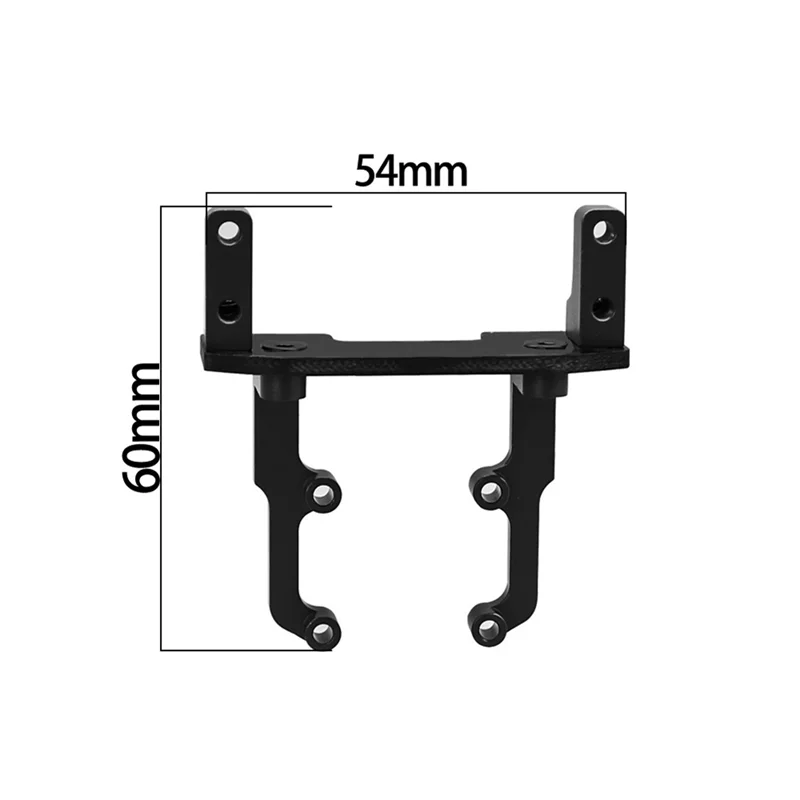 Metal AR44 Axle Servo Mount Stand with Steering Link Rod For Axial SCX10 II 90046 90047 1/10 RC Crawler Upgrade Parts