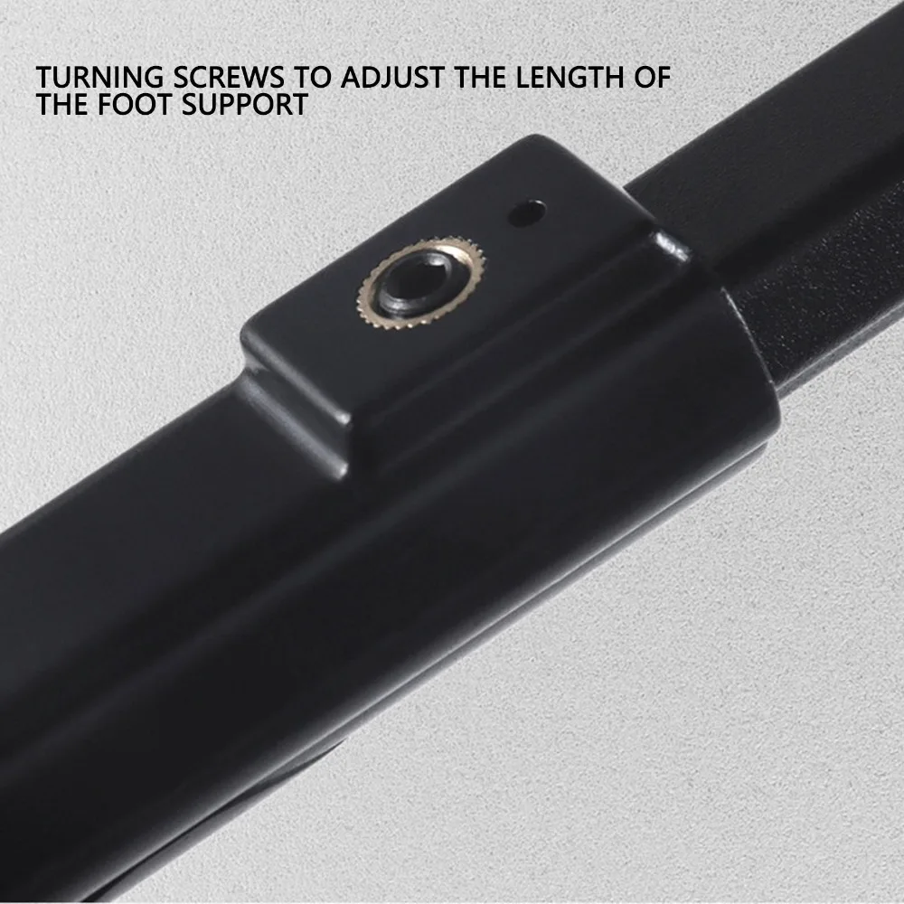 

Подставка для велосипеда из алюминиевого сплава, простая установка, регулируемая, боковая, нескользящая, черная, для велосипедов 22-29 дюймов и 700C