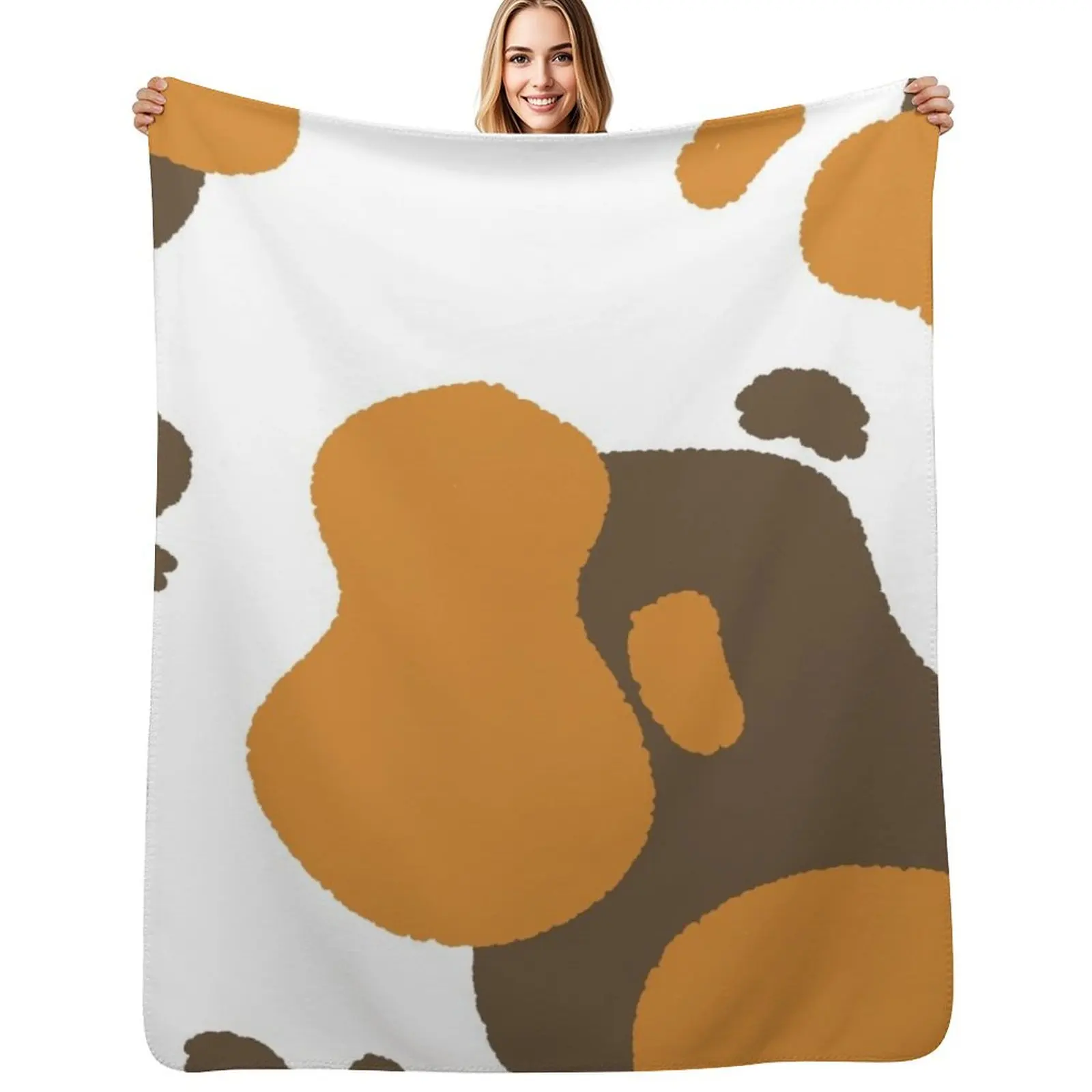 

Calico Throw Blanket Warm Cozy Throw Blanket for Living Room Couch