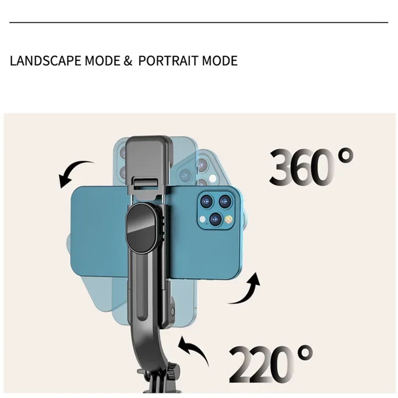 自撮り棒,Bluetooth付き,360 ° 三脚,電話,旅行,ライブブロードキャスト,新品,l13d