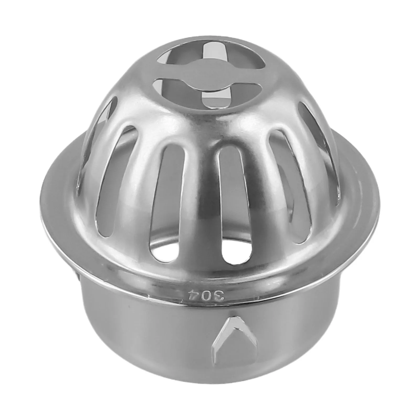 304 Stainless Steel Roof Drain with Secure Buckle Fastening and Raised Design for Enhanced Safety and Performance