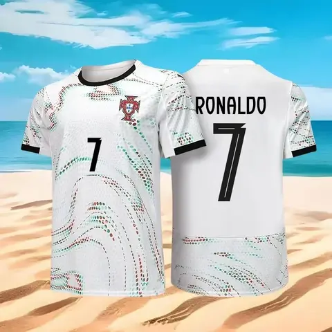 2026 Ronaldo Fan Edition Football jersey Lightweight Breathable Sportswear Top Outdoor Training Tee Summer Men's T-shirt