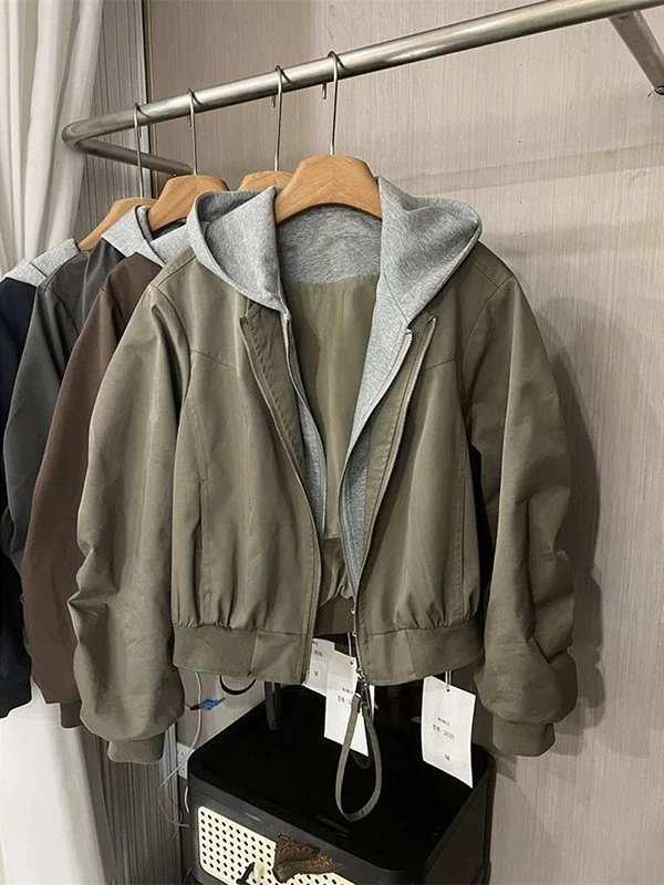 

Универсальная куртка-парка большого размера (300 пу), мужская и женская, с капюшоном, дизайном с элементами слипинга, дышащая, из полиэфирного волокна, на молнии