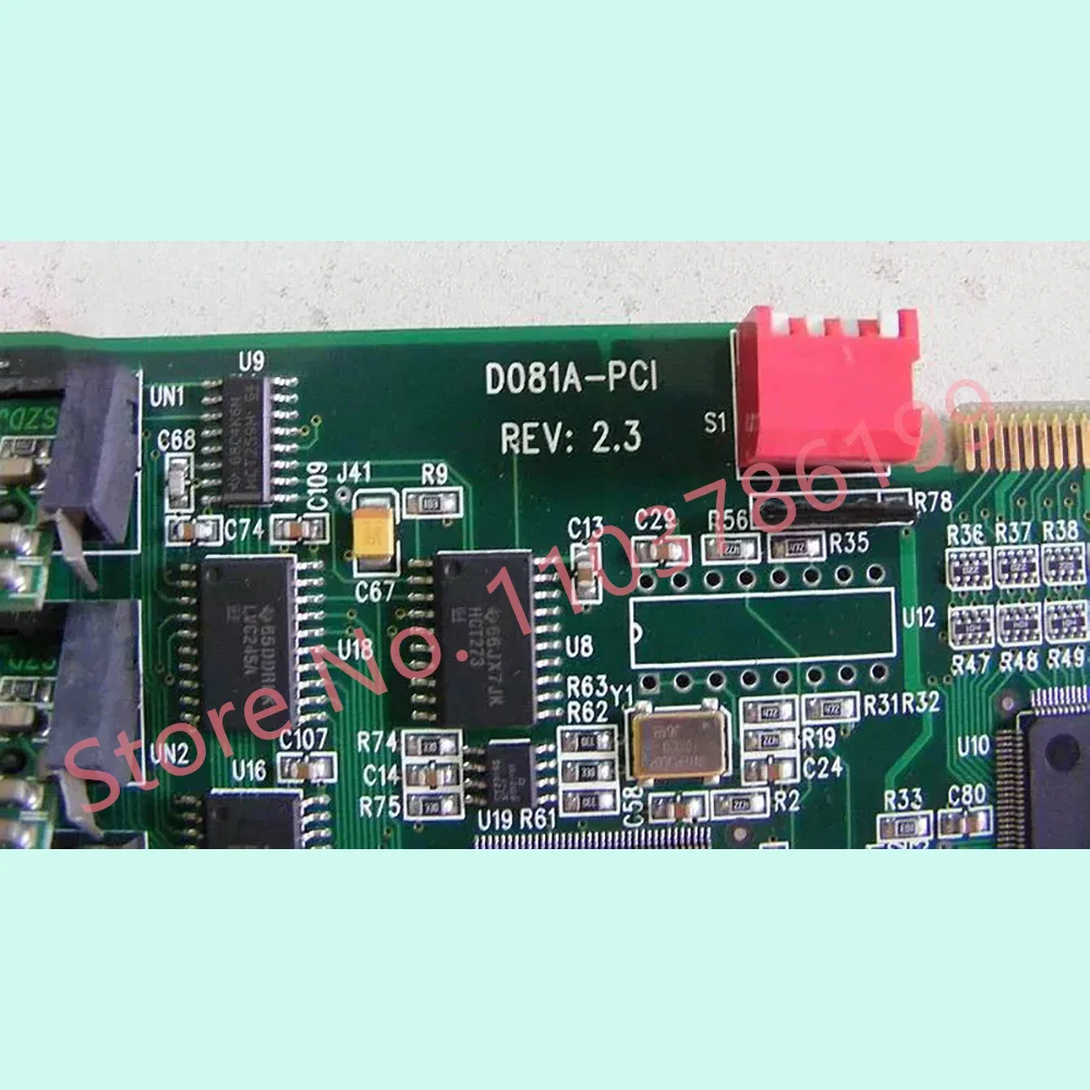 

Высококачественная голосовая карта D081A-PCI REV:2.3