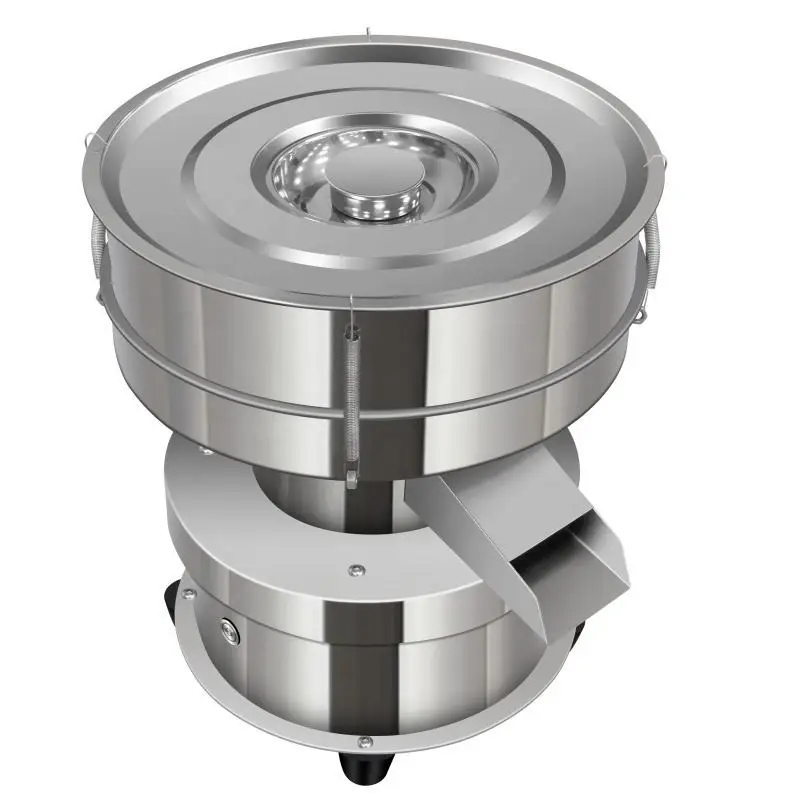 2026 Newest Small Stainless Steel Vibrating Screen Machine for Flour & Food Powder Circular Sieve Motor Driven Fine Mesh