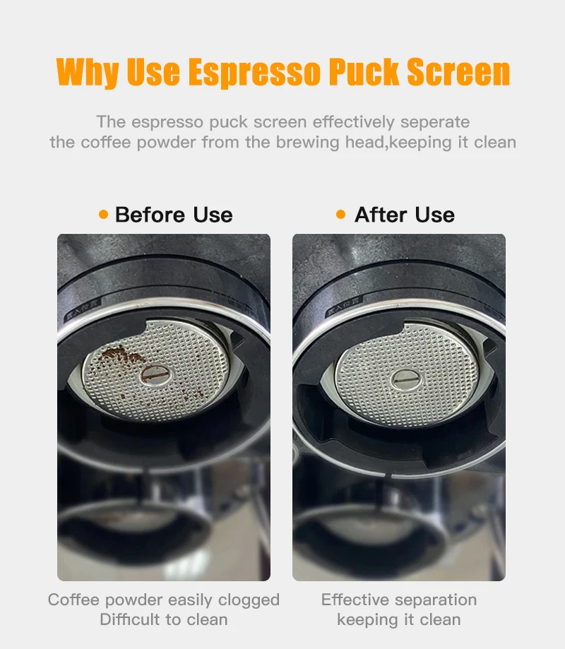 AliKisscafe Espresso Puck Bildschirm 0,2mm Magnetische Entferner Kit 51mm 54mm 58mm Für Delonghi Breville Kaffee zubehör Barista Werkzeug – Detail 3