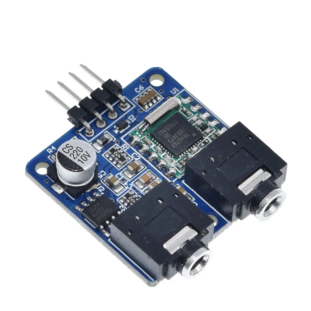 TEA5767 FM Stereo Radio Module For Arduino 76-108MHZ With Free Antenna Reverse Polarity Protection Diode Filtering Sensor