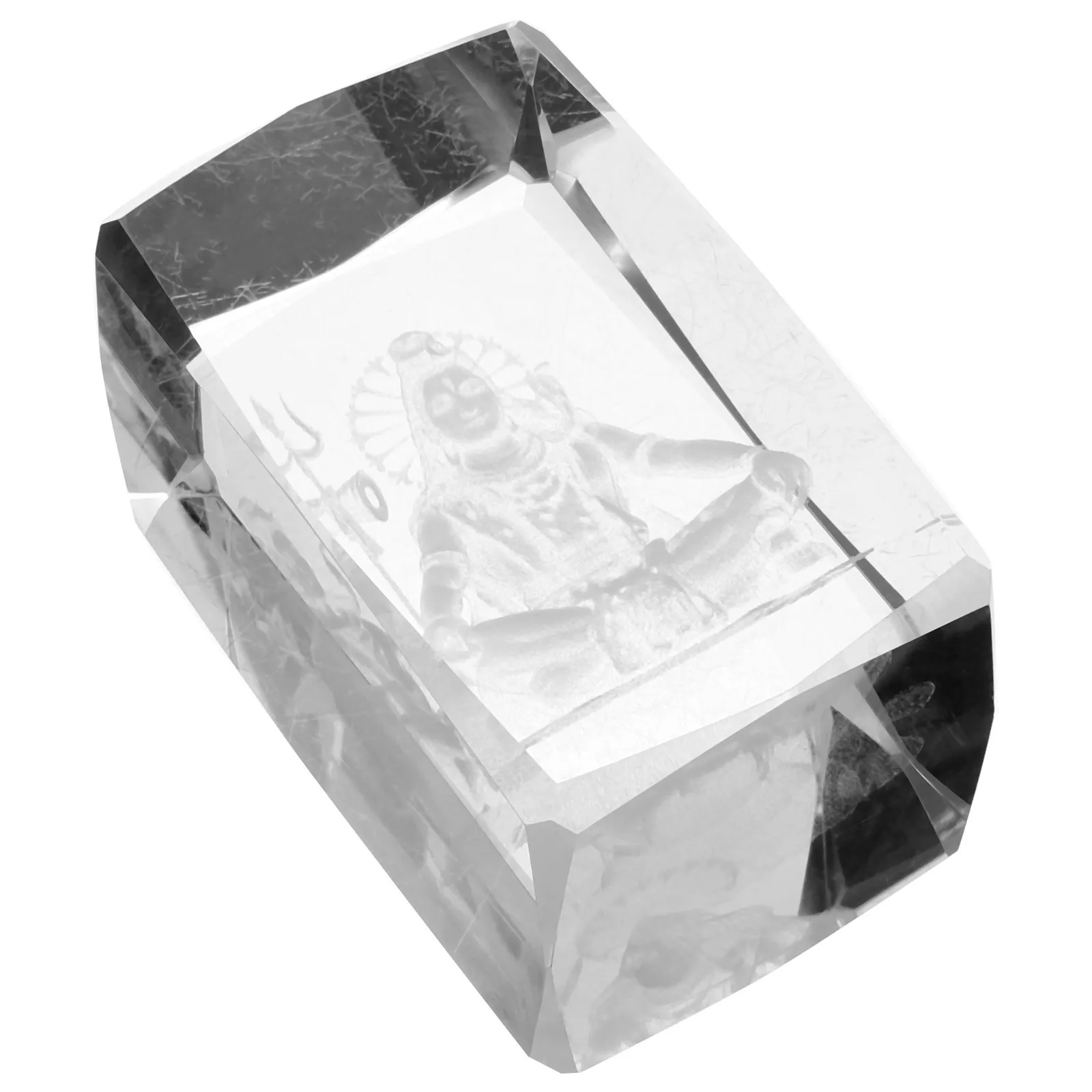 

Crystal Shiva Statue Intricate Design Spiritual Decoration for Living Room Office Altar Retro Decor Cultural Display Craft