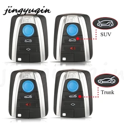 jingyuqin 4Buttons Replacement Smart Remote Car Key Shell Case For BMW i3 i8 Series 2014 2015 2016 2017 Car Accessories