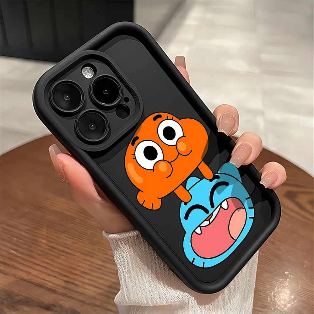 مضحك العالم المذهل من Gumballs قضية الهاتف لسامسونج غالاكسي A17 A26 A16 A35 A55 A25 A15 A54 A34 A36 A24 4G 5G الغطاء الخلفي #3