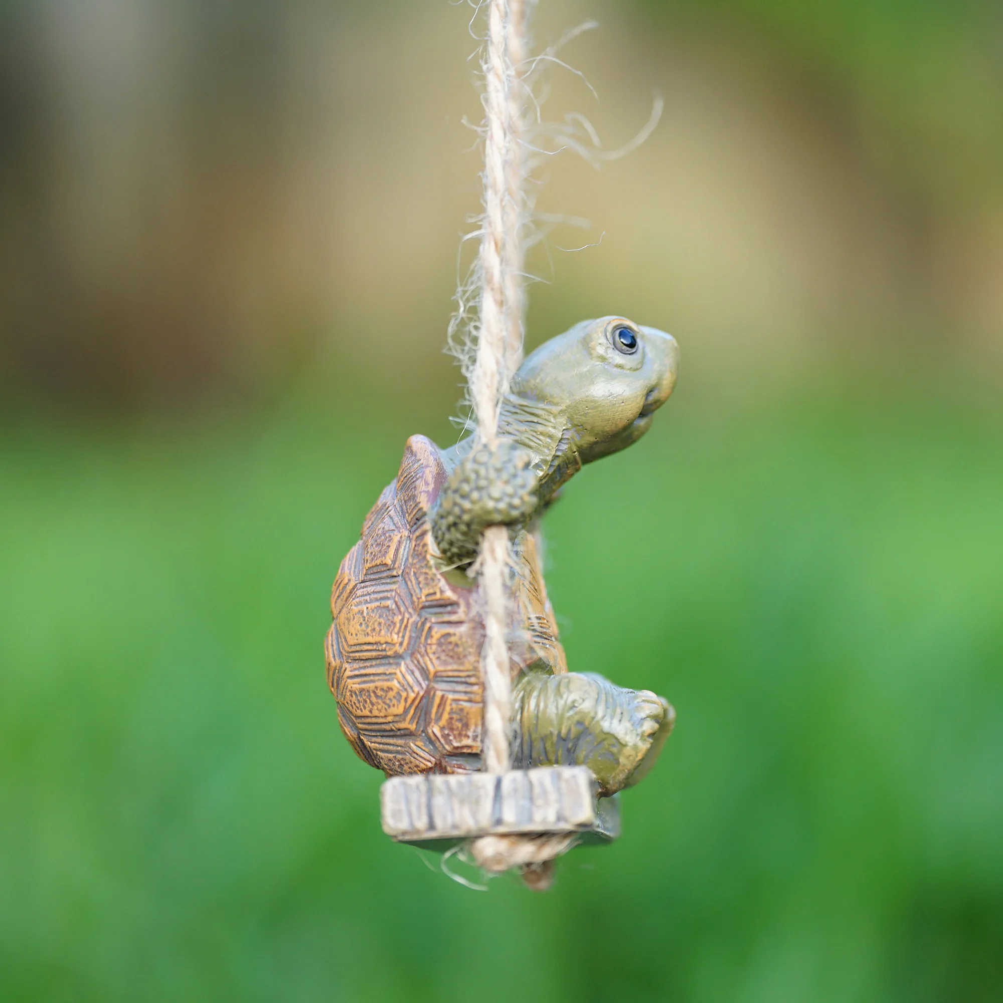 Resin Swing Turtle Tortoise Figurine Succulent Planter Decor Micro Landscape Outdoor Garden Flower Pot Fish Bowl Ornament Gift