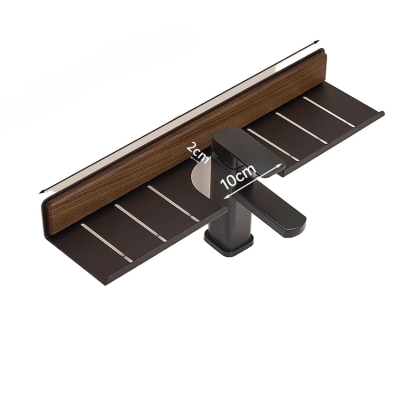 

Wash table rack in front of bathroom mirror Wash table No punching rack Household