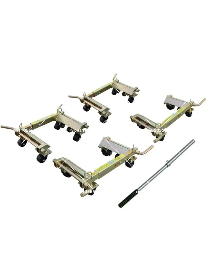 Hydraulic Car Moving Machine Vehicle Trailer Frame Mobile Elevating Work Platform with Handheld Remote Control for Workshop Repa