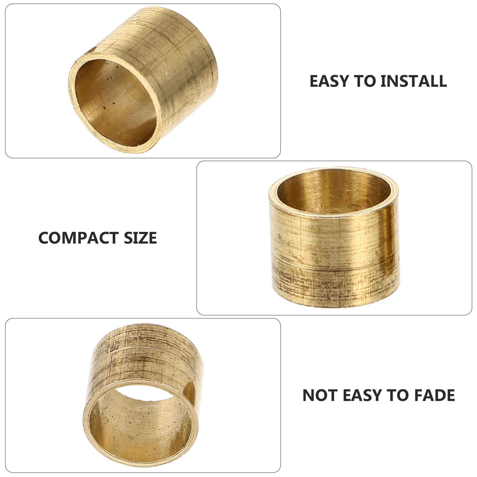 

20 шт. медные наконечники для кия, высококачественные сменные детали для бильярда, аксессуары для снукерного кия, запасная часть для бильярда