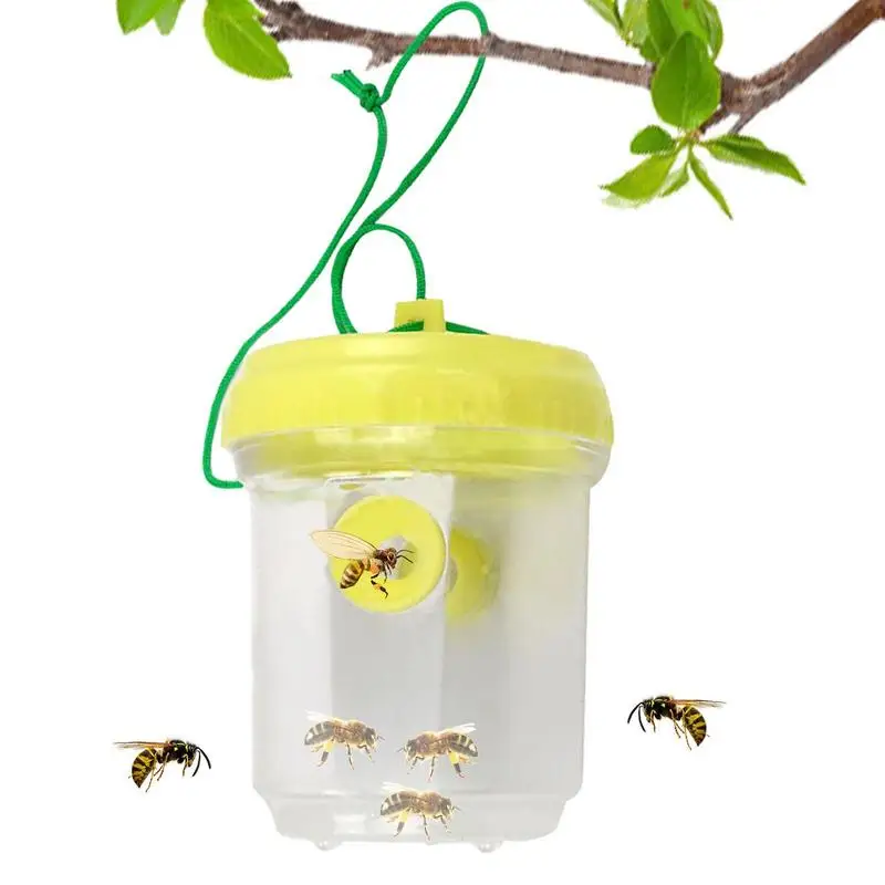 

Outdoor Bee Trap Eco Friendly Safe Hangable Wasp Catcher Efficient Beekeeping Tool With Dual Entry Tunnels Bee Catcher For Parks