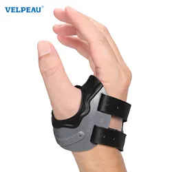 VELPEAU-soporte para el pulgar para dolor de articulaciones CMC, artrosis, artritis y tendinitis, estabilizador de soporte para el pulgar con manga elástica