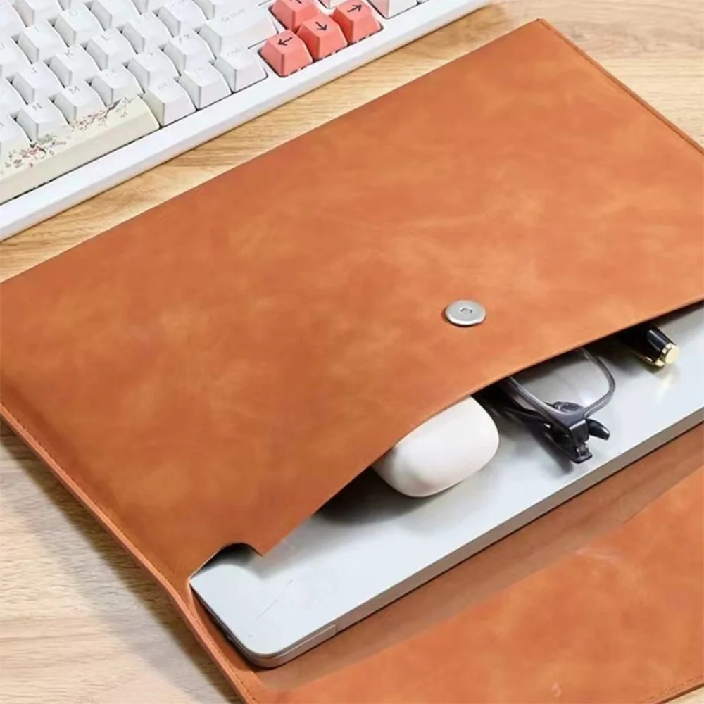 

New Waterproof A4 Leather File Bag Wear-resistant Ultra-large Capacity Folder Business Office School File Storage Supplies