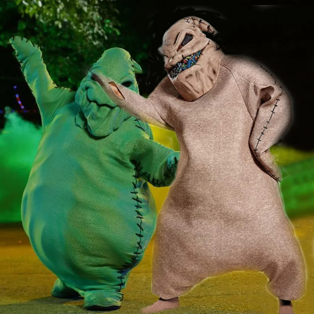 New pre Christmas nightmare Oogie Boogie cosplay mask costume latex helmet Halloween gift props