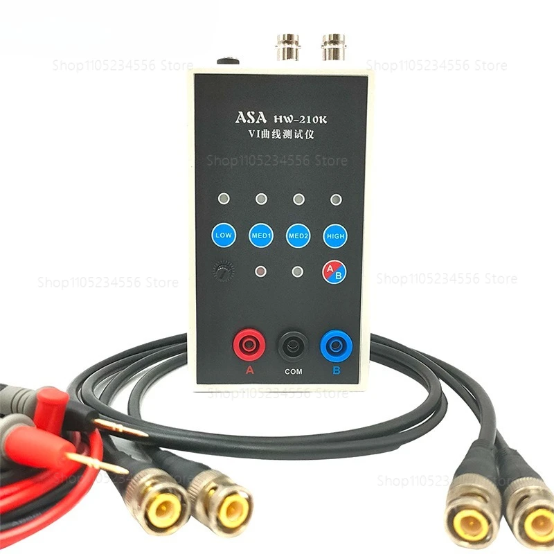 

Circuit board online detection ASA tester 4-speed adjustable HW-210K dual channel VI curve tester