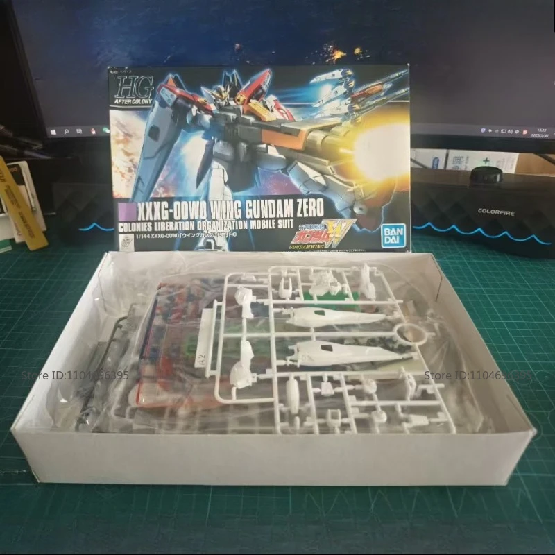 Em estoque novo modelo gundam brinquedos XXXG-00W0 asa gundam zero popular diversão coleção montar mecha figura boneca presentes do feriado