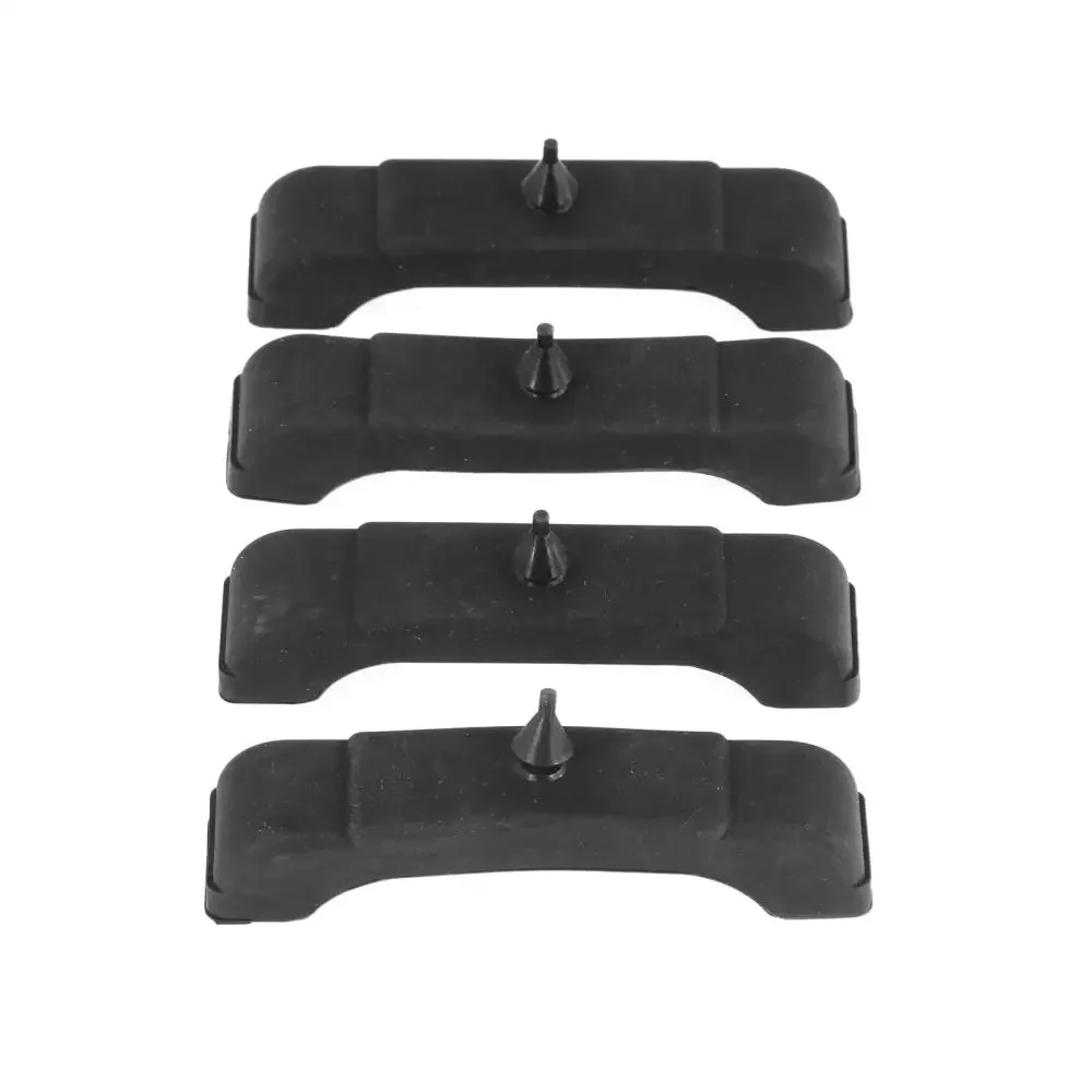 4 Pcs Rubber Support Pads of Radiator Mounting Cushions Fit for GM Cars 1968-1981 Auto Replacement Cooling System Part