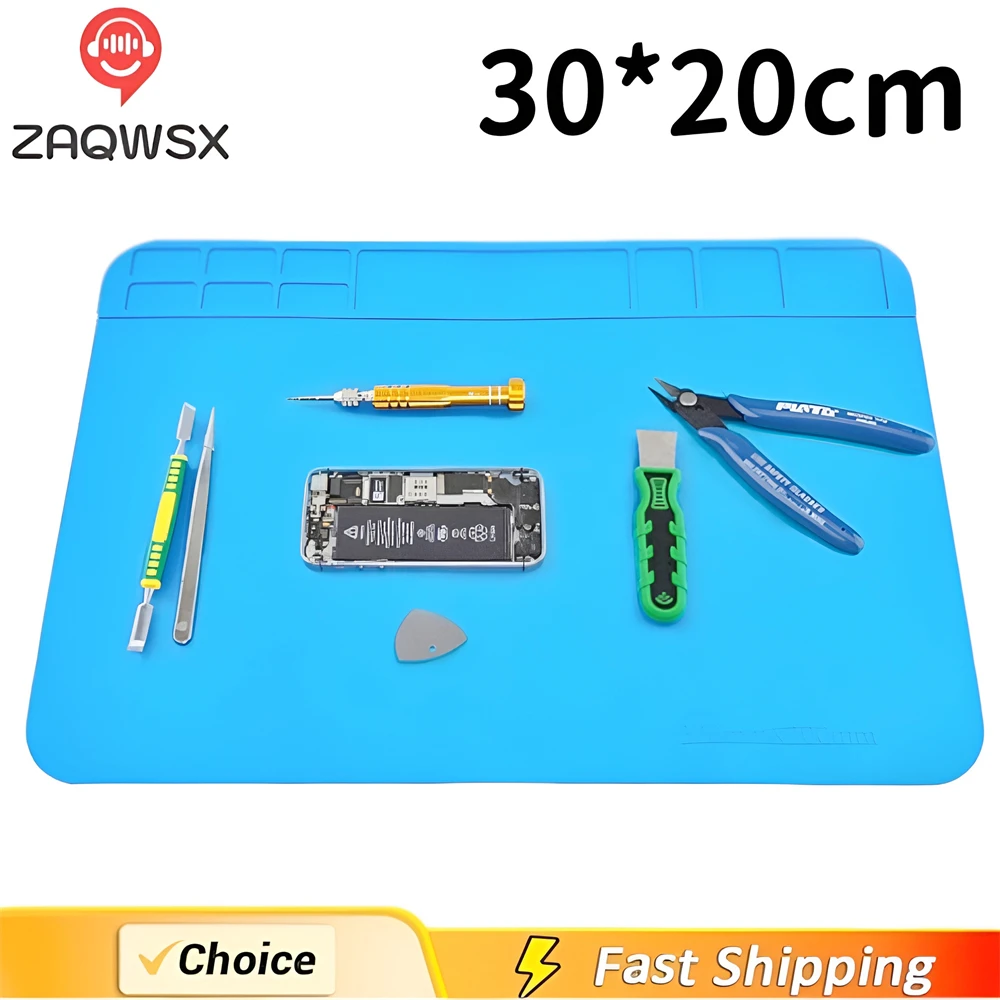 Heatresistant Maintenance Platform ESD Heat Insulation Soldering Mat Job Tools Computer Phone Repair Tool Kit Working Repair Pad