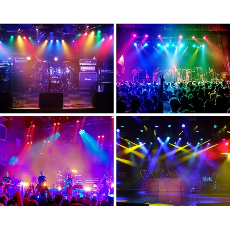 【2026】DMX 512 Outdoor RGB LED Flood Light IP65 Outdoor 100W 150W 200W Stage Light Bars LED