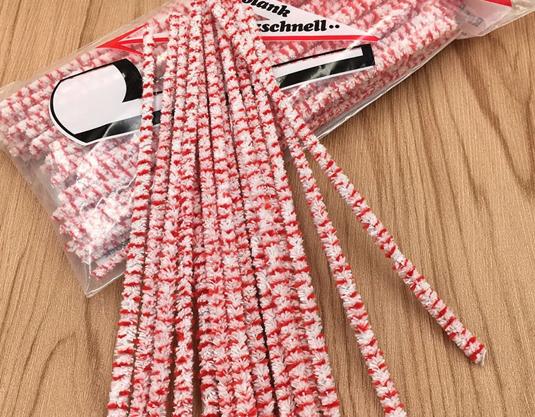 80 sets of red and white pipe cleaning accessories