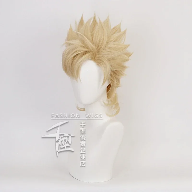 Jojo's Bizarre Adventure Caesar Anthonio Zeppeli Short Wig Cosplay Costume Heat Resistant Synthetic Hair JOJO Men Women Wigs