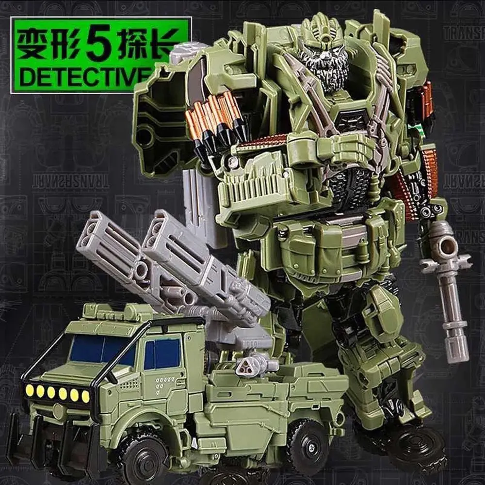 

IN STOCK Transformation Toys Hound BMB H6001-6 AOYI YS-06 18cm Autobot Warrior Robot Anime Action Figure Ratchet Car Model