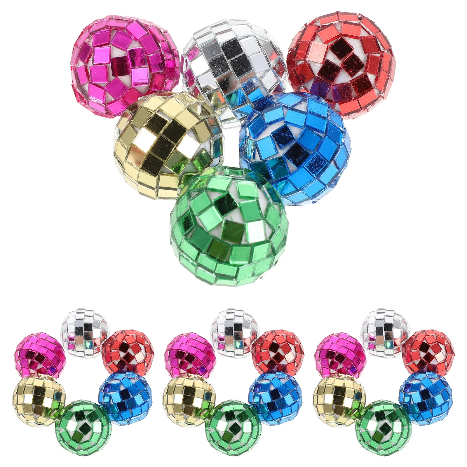 

24 Pcs Dollhouse Festive Props Christmas Decor for Dollhouses Accessories Decorations