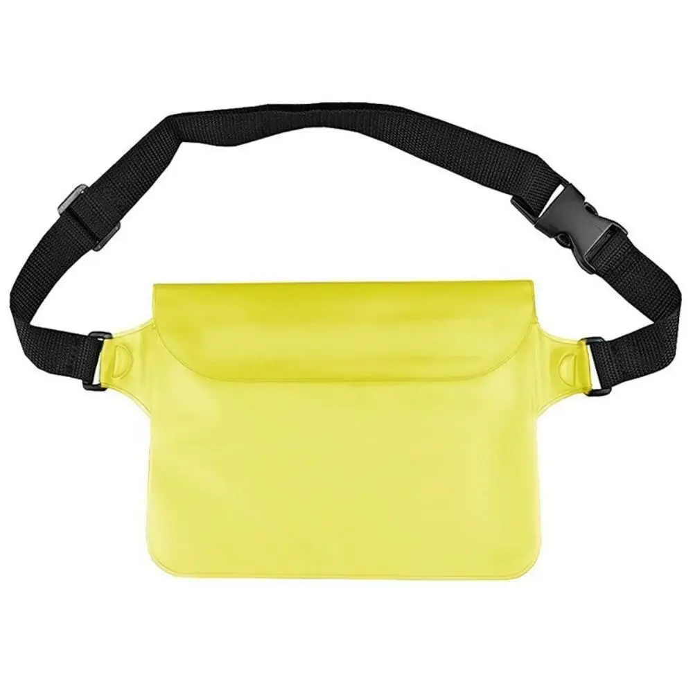 Thicken Waterproof Phone Bag Folding Transparent Waist Waterproof Bag Underwater PVC Swimming Storage Bag Diving