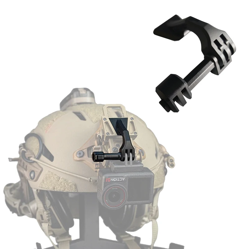 

Комплект тактического крепления для экшн-камер GoPro/Insta360/DJI, кронштейн из алюминиевого сплава 6061, совместимый с самосвалом L4G24