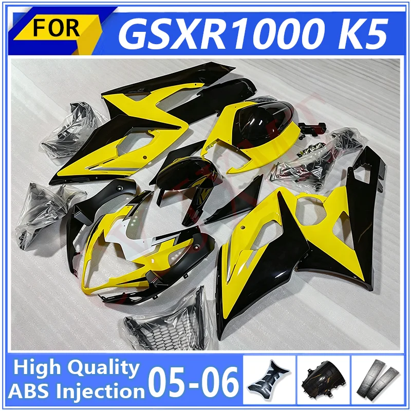Motorcycle Fairings Kits for Suzuki GSXR 1000 GSX1000R K5 2005 2006 Spoiler Fairing Set GSXR1000 05 06 Bodywork Protective Cases