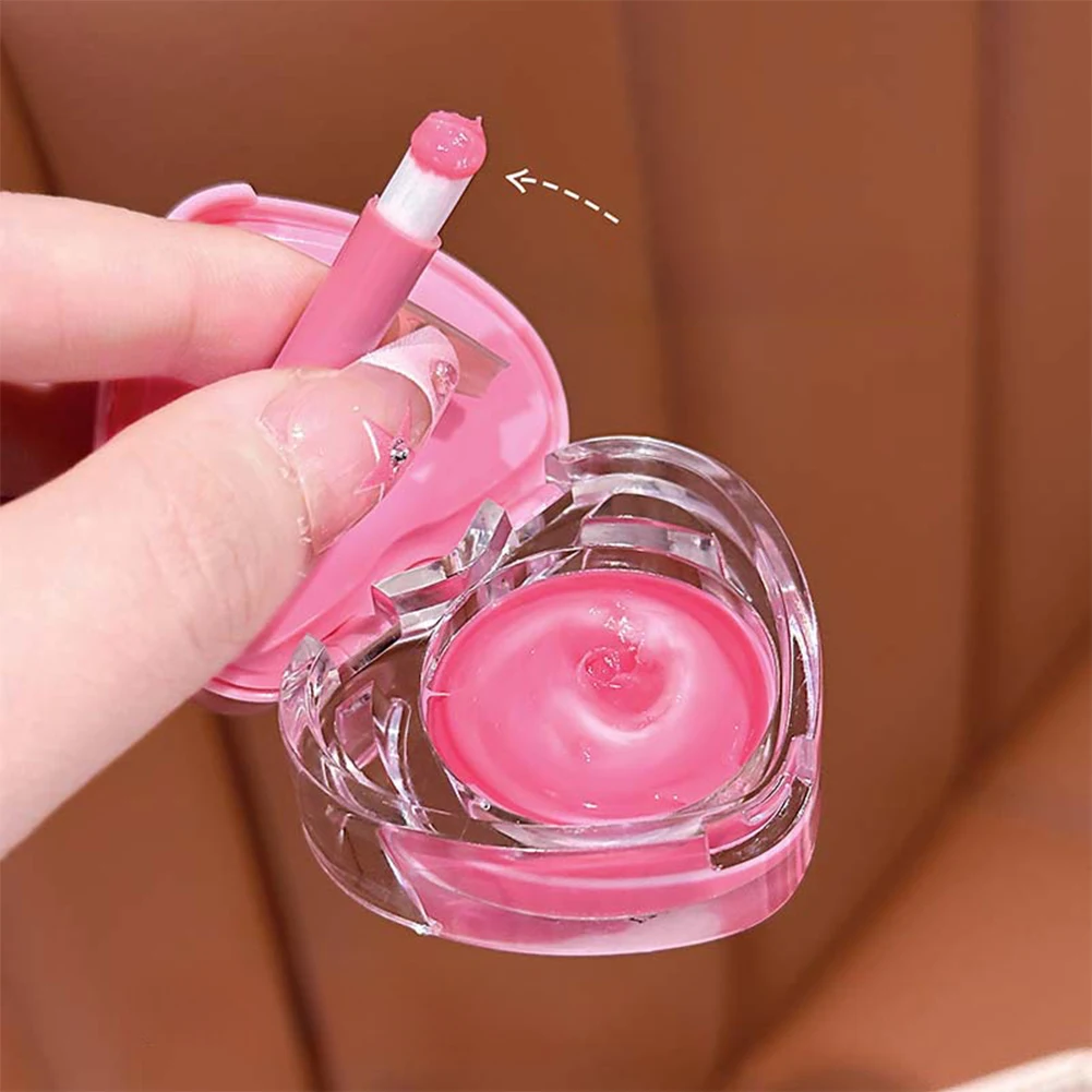 Kristallspiegel-Glänzender Niedlicher Lippenstift Feuchtigkeitsspendender Transparenter Glitzer-Tint Lippenbalsam Nicht-Klebender Lippenverstärker Lipgloss Make-up