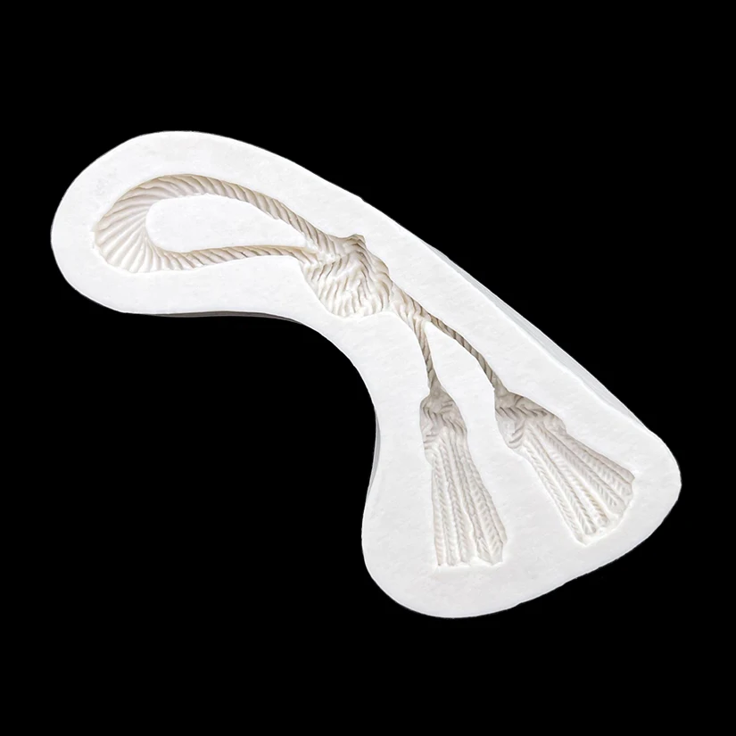 Curtain Tassels Silicone Sugarcraft Mold Resin Tools Cupcake Baking Mould Fondant Cake Decorating Tools