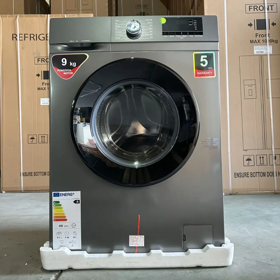 OEM Fully Automatic 9kg Compact Laundry Washer Dryer Machine Household and Hotel Use Stainless Steel Housing for RV and