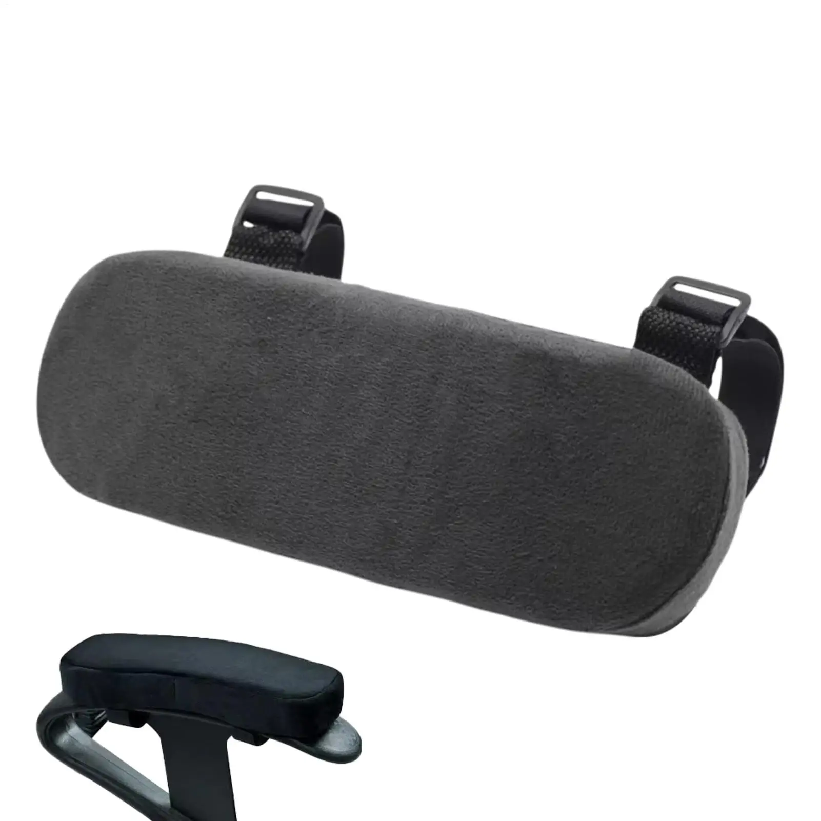 Thick Chair Armrest Cushions Elbow Pillow Office Chair Armrest Gaming Chair with Memory Foam Pads Removable Washable Non-Slip
