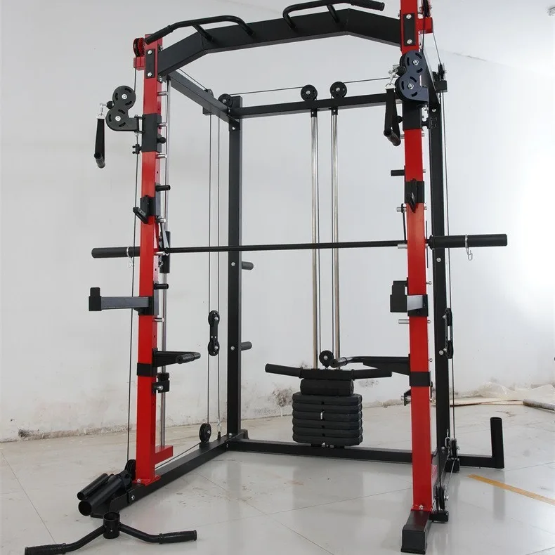 Steel Squat Rack Smith Combination Training Equipment Small Flying Bird Comprehensive Training Device for Home Commercial Usepro