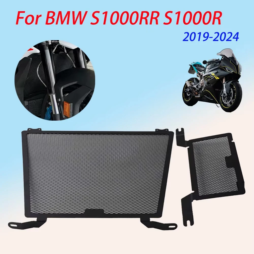 

For BMW S1000RR S1000R S 1000 RR R S 1000RR 2019 - 2024 Motorcycle Radiator Guard Protection Cooler Grill Cover Protector