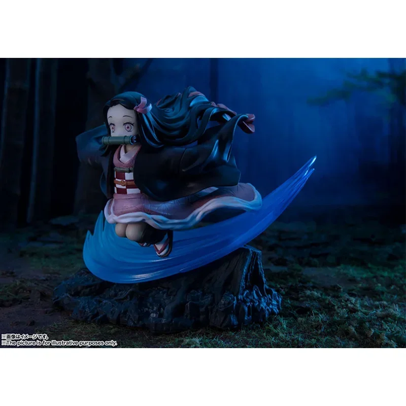 Bandai Original Demon Slayer Figurka anime FiguartsZERO Kamado Nezuko Figurka akcji Zabawki dla dzieci Prezent Kolekcjonerskie lalki modelarskie