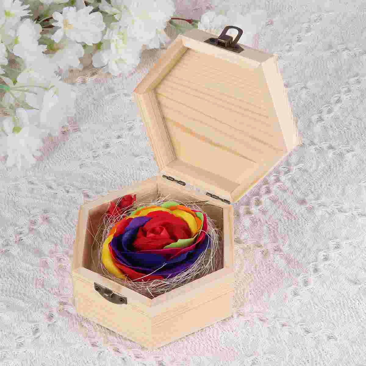 

Artificial Roses Eternal Gift for Women Flower Multicolored Preserved Bouquet Bulk Ornaments The Decorations