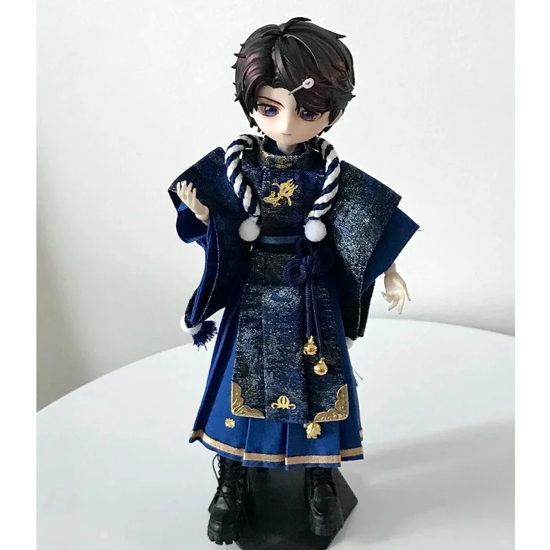 

Come4free повседневная серия Guihai для прослушивания волн наряд подходит для куклы Ob11 1/12 Bjd кукольная одежда 14-15 см мини-костюм куклы