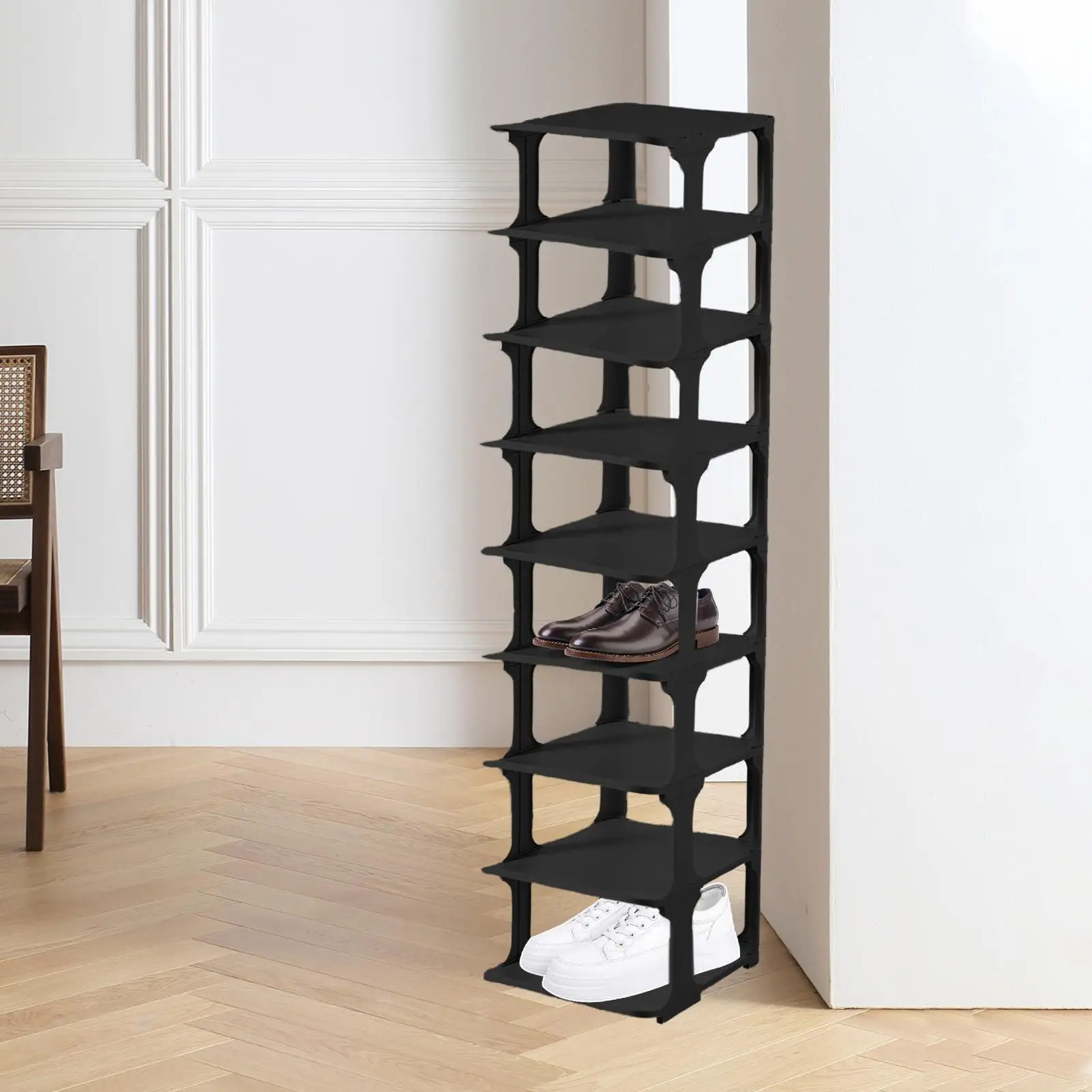 

Multi Layer Shoe Rack Storage Space-saving Shoe Storage Rack Freestanding Slipper Organizer 9-Tier Sneaker Holder Shelf For