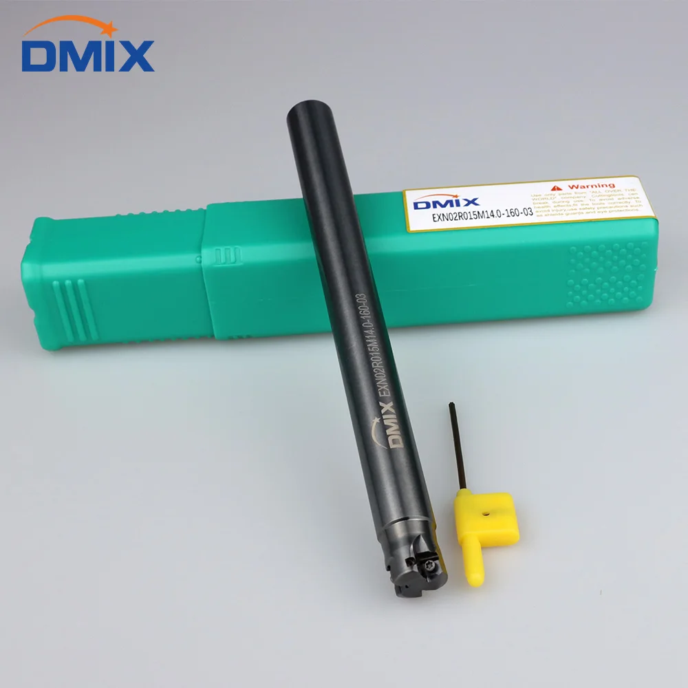 DMIX EXN02R Milling Cutter Bar LNMU0202 Fast Feed Double-sided Insert Tool milling Holder LNMU0202ZER Milling Insert