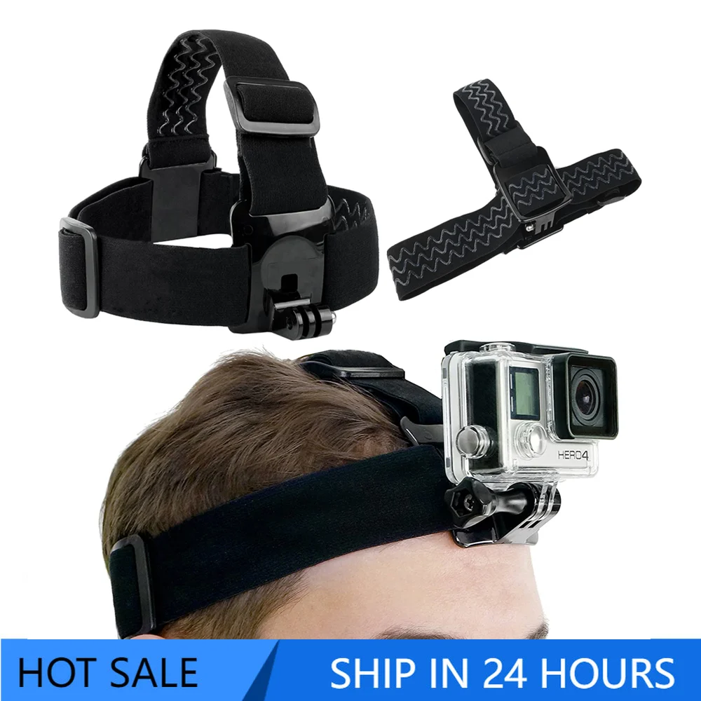 حزام حزام الرأس ل GoPro ، اكسسوارات كاميرا العمل ، كاميرا جبل ، Insta360 ملحق ، بطل 12 ، 11 ، 10 ، 9 ، 8 ، 7 ، 6 ، 5 ، SJ4000 ، SJ5000