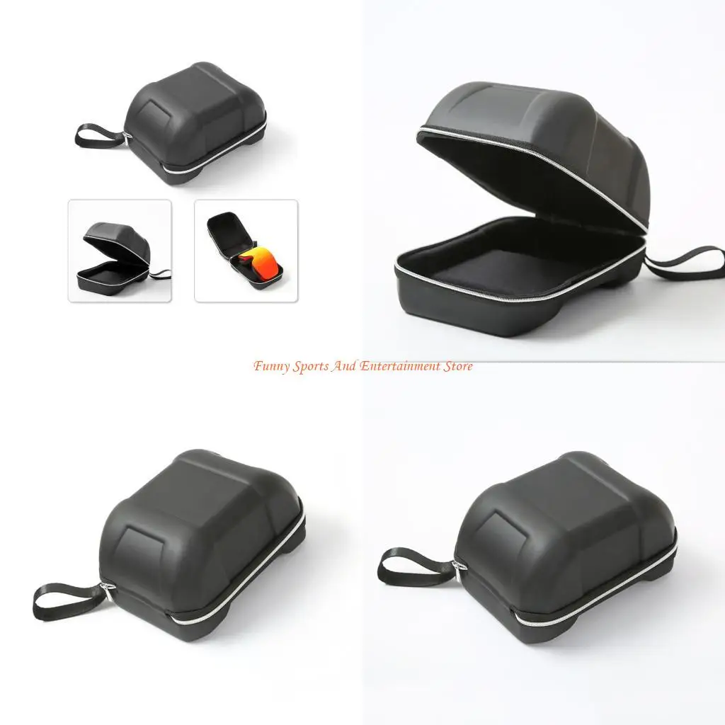 

C4DE Skiing Glasses Case Waterproof Shock Absorption Snow Glasses Bag 5x4.3x7.6Inch